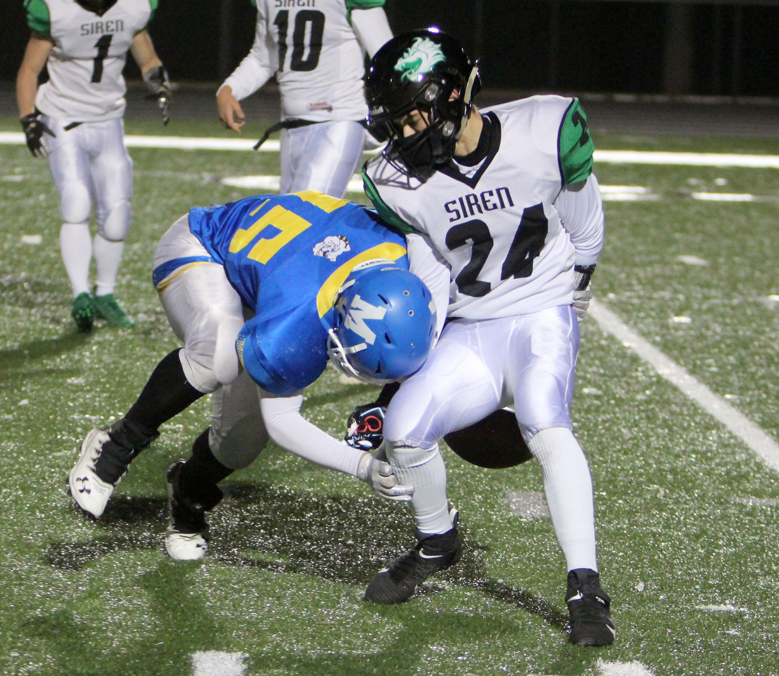 Siren at McDonell football 11-13-20